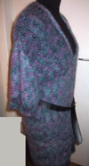 Robe-pull vue de côté
